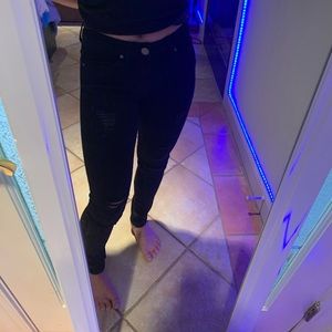 black jeans